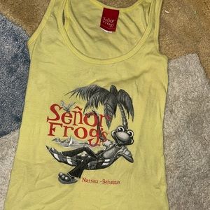Senor Frogs tank top ( bar & restaurant)